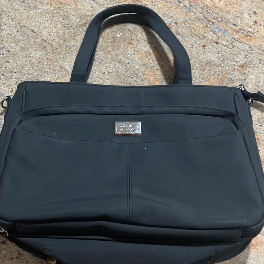 Spacious black bag
